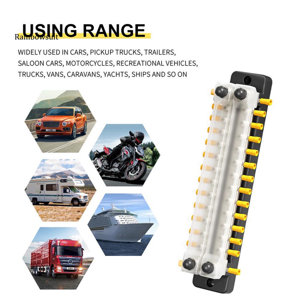 1 Bộ Phân Phối Nguồn Điện Hai Hàng 12 Chiều DC150A