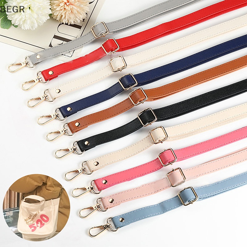 Dây Đeo Túi Xách Bằng Da PU Hai Lớp Dài 130cm DIY