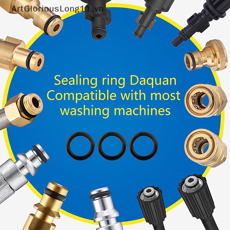 Vòng Đệm Cao Su Hình Chữ O Chống Thấm Nước / Dầu Mỡ Chuyên Dụng Cho Máy Rửa Xe Hơi