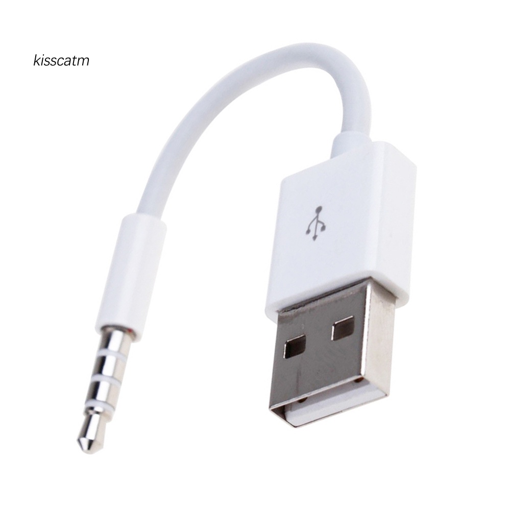 Dây Cáp Sạc Chuyển Đổi Âm Thanh 3.5mm Aux Sang USB 2.0 MP4 Cho Xe Hơi
