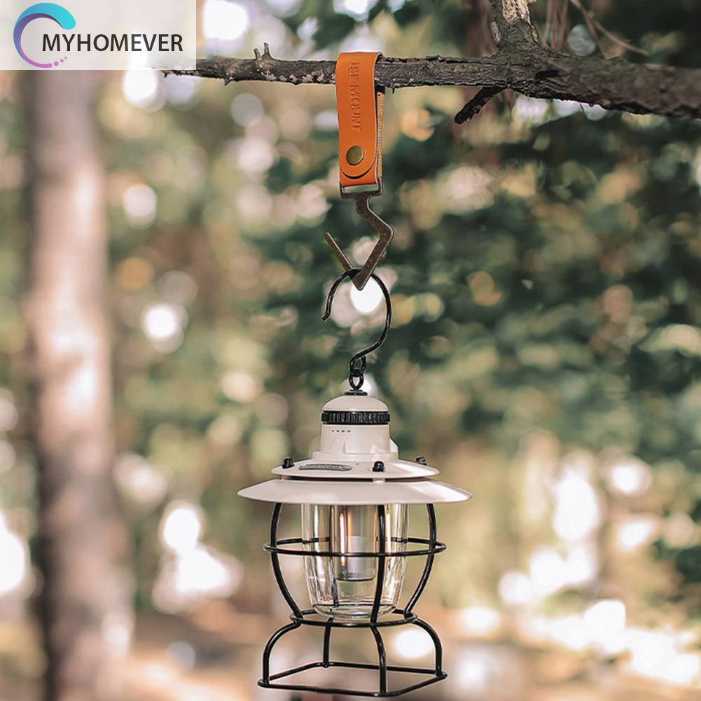 Móc Treo Đồ Bằng Da PU Đa Năng Tiện Dụng Mang Theo Du Lịch Cắm Trại