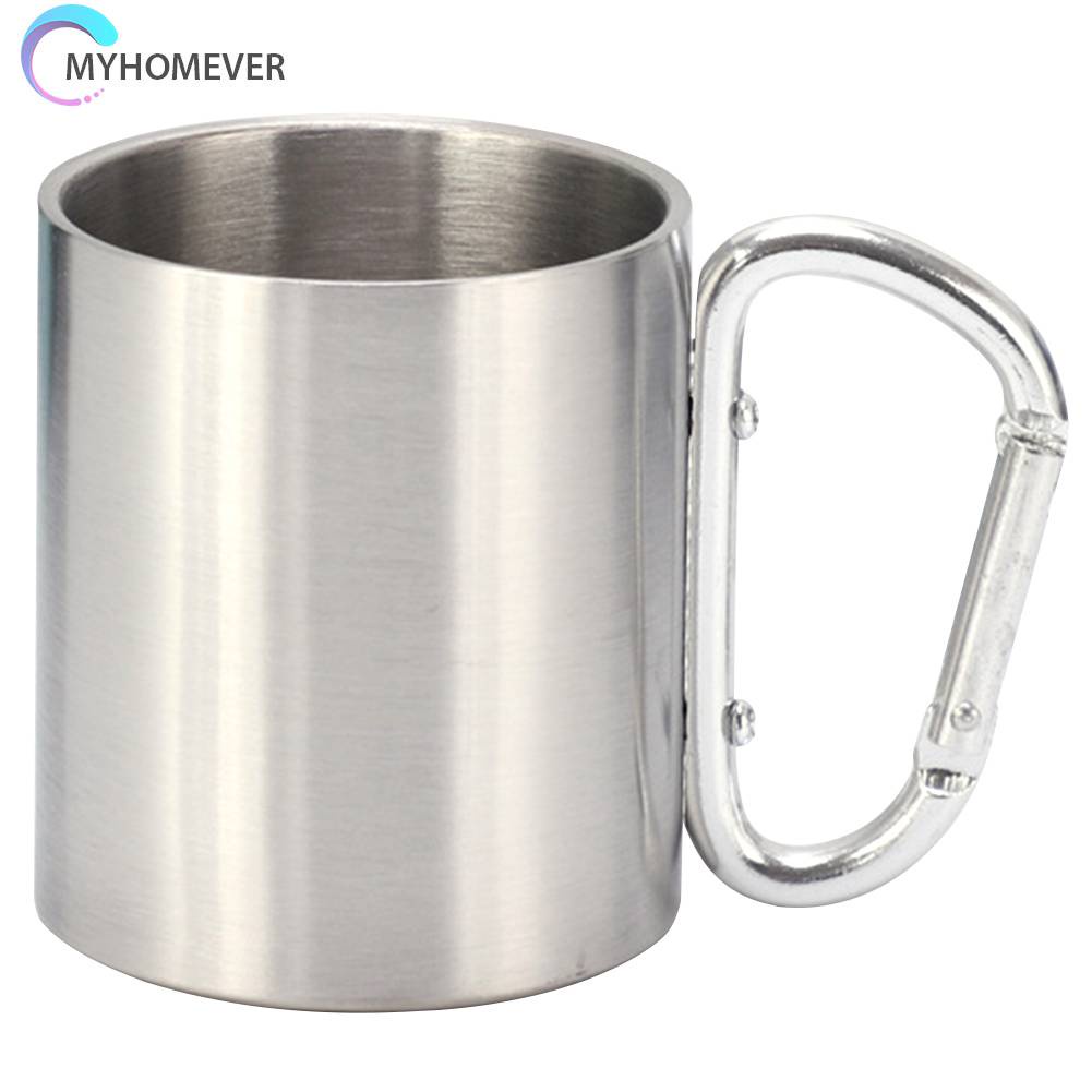 Bình Đựng Nước 220ML Bằng Thép Không Gỉ Tiện Dụng Cho Các Hoạt Động Ngoài Trời