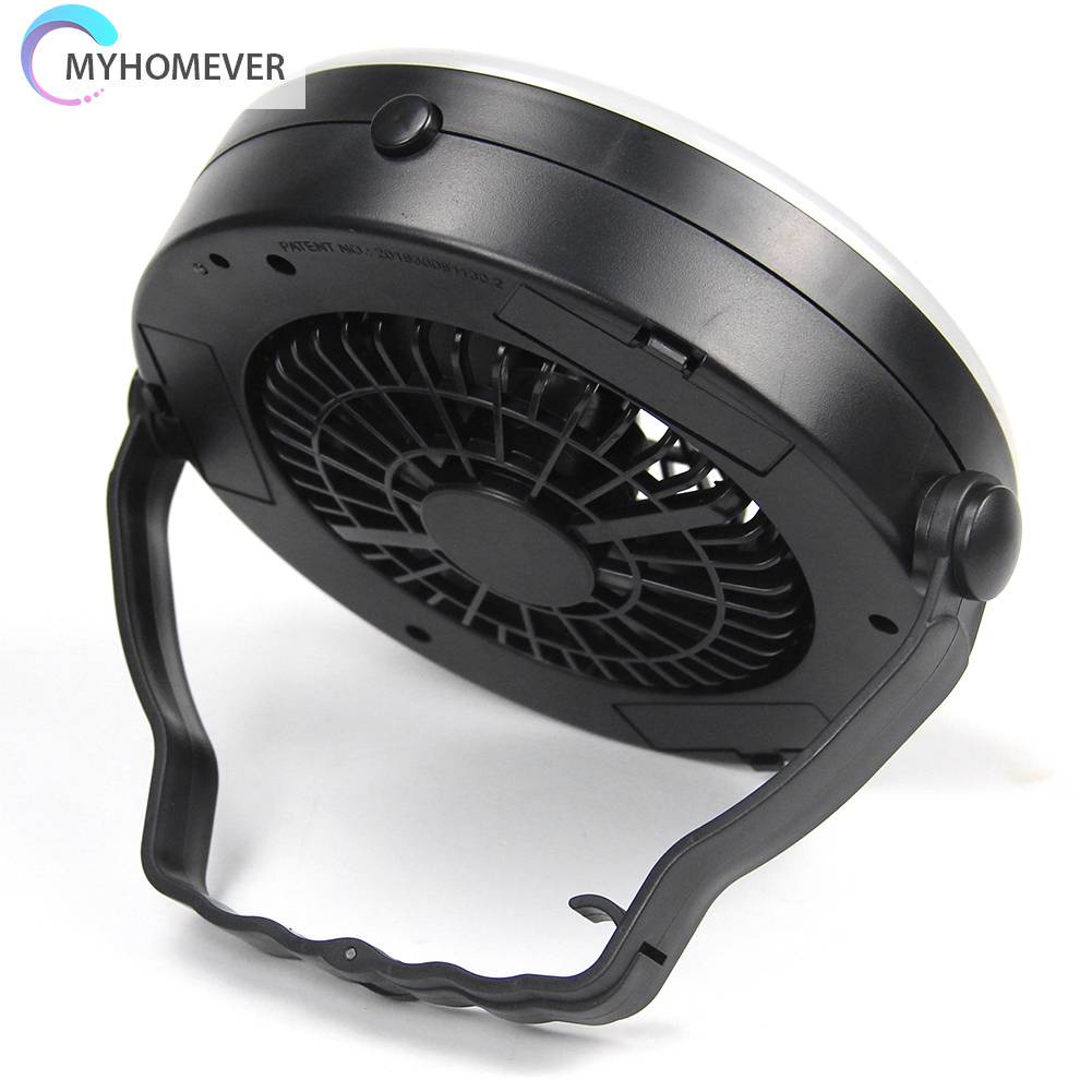 Quạt Treo Tích Hợp Đèn LED 3 Trong 1 Tiện Dụng Khi Đi Cắm Trại