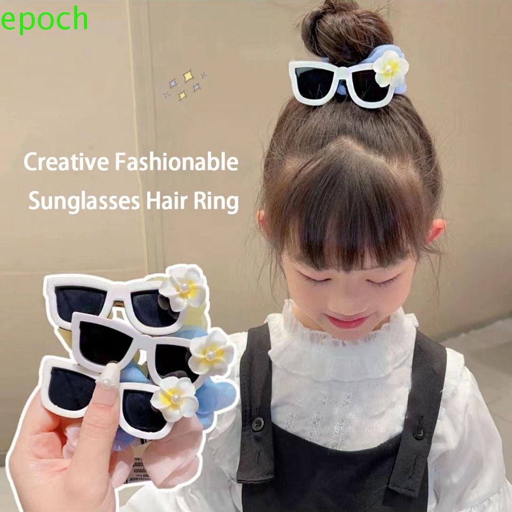 EPOCH Dây Buộc Tóc Cỡ Lớn Phong Cách Hàn Quốc Dễ Thương Cho Nữ