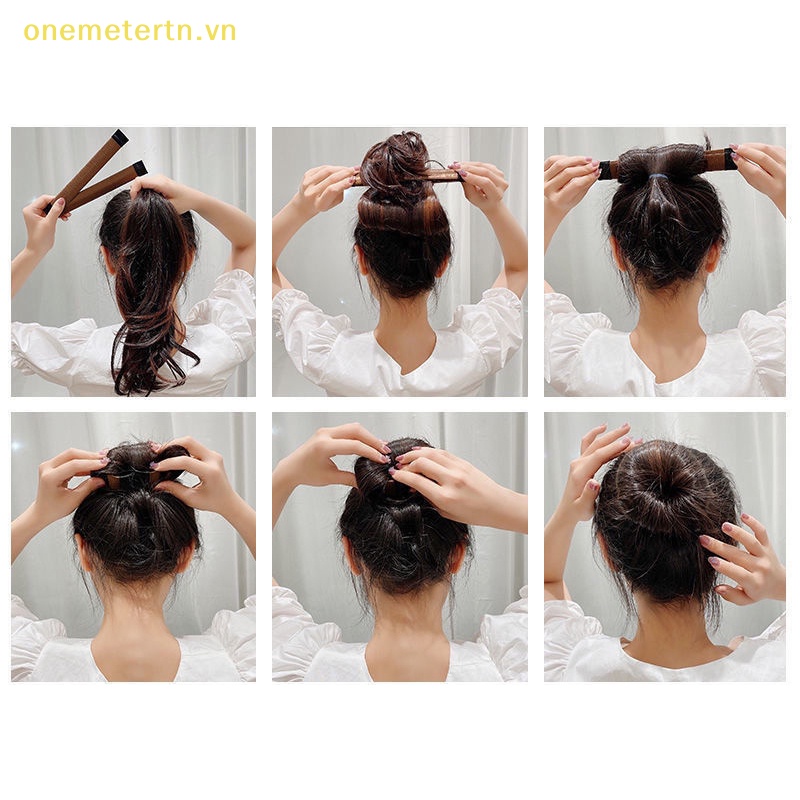 Dụng Cụ Búi Tóc Tự Làm Tiện Lợi