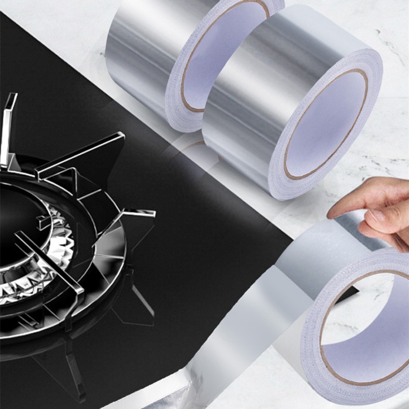 Cuộn Băng Keo Màng Nhôm Cách Nhiệt Chống Thấm Nước Chống Ẩm Mốc Tiện Dụng Cho Bồn Rửa Nhà Bếp