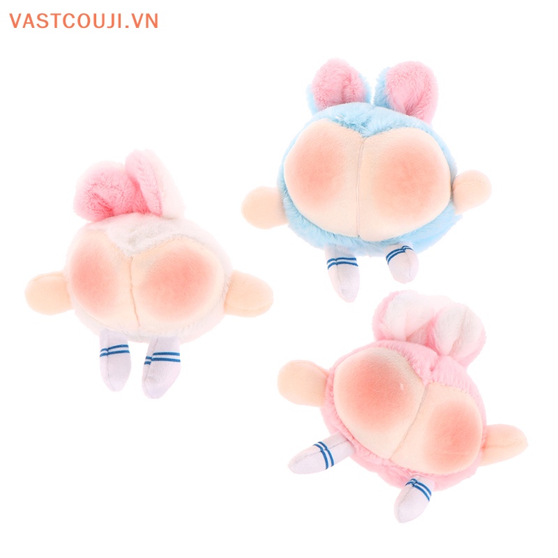 Móc Khóa Hình Mông Thỏ Nhồi Bông Đáng Yêu