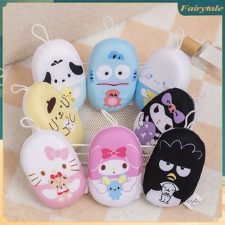 SANRIO Bông Tắm Hello Kitty Mymelody Cinnamoroll Kuromi Dễ Thương