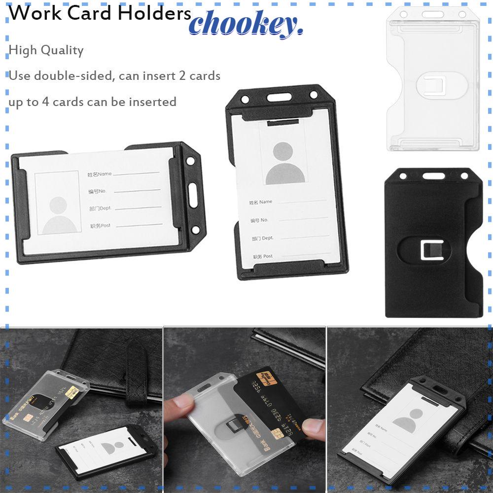CHOOKEY 1 Bao Đựng Thẻ ID Tiện Dụng Cho Nam Và Nữ