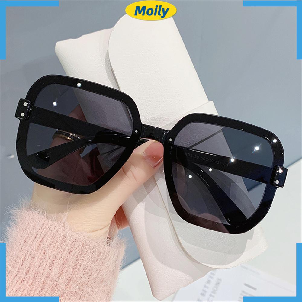 MOILYVN Kính Mát Vuông Oversized Chống Tia UV400