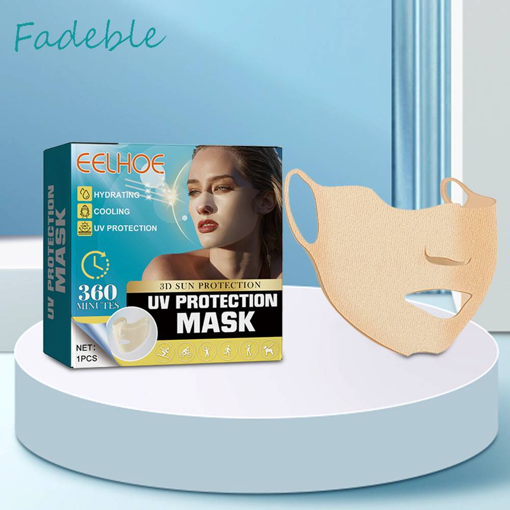 Khẩu Trang Chống Nắng Toàn Diện Chống Thấm Nước Có Thể Điều Chỉnh Phù Hợp Cho Mù