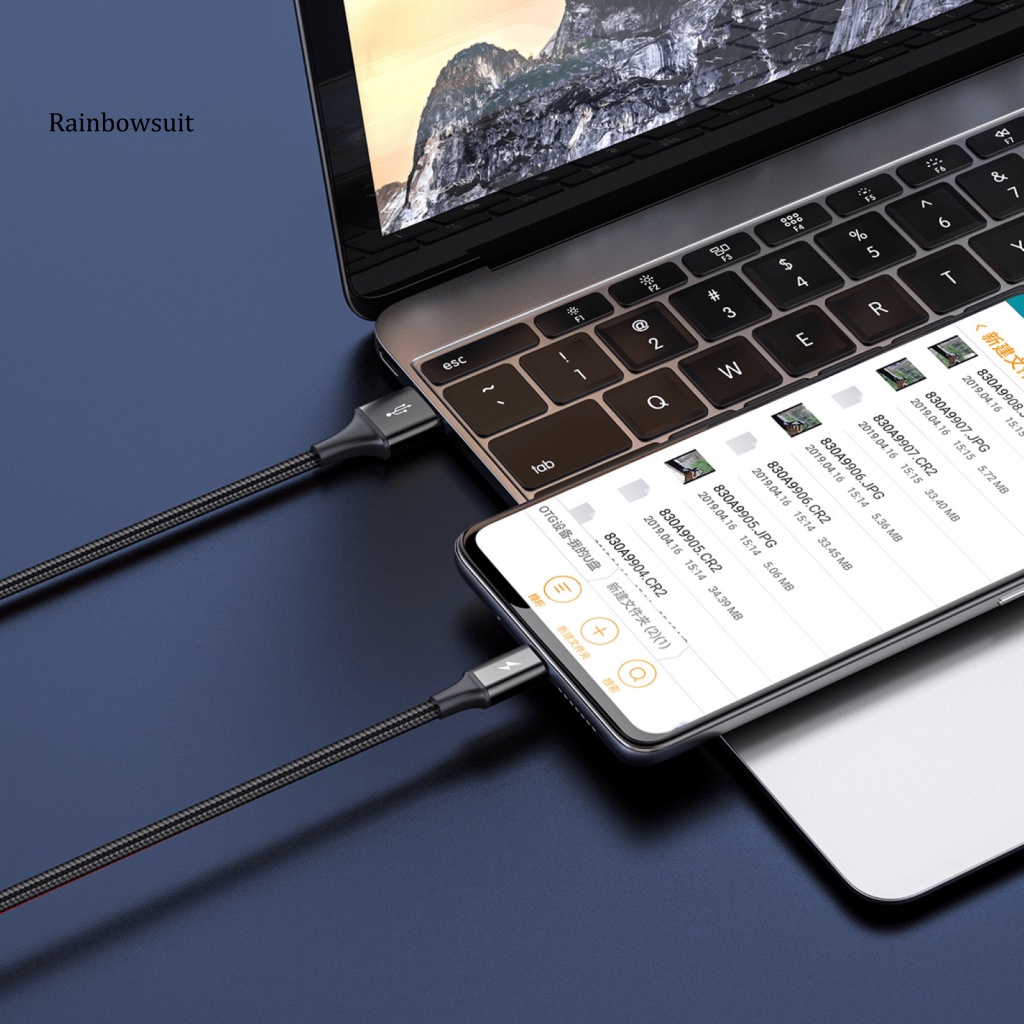 Dây Cáp Sạc Nhanh Chip Thông Minh 8-pin Type-C Micro USB Cho Điện Thoại Thông Minh