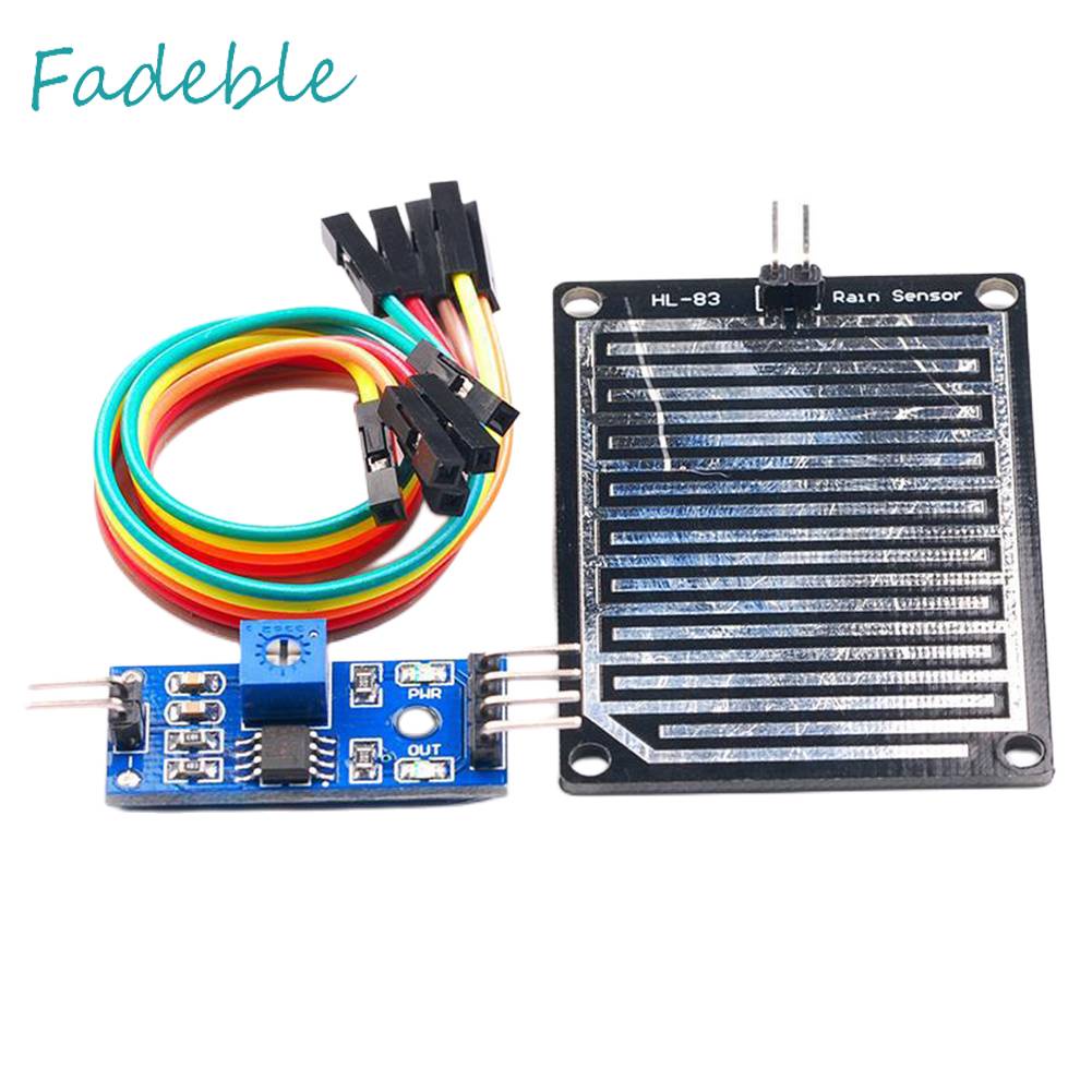 Mô-đun Cảm Biến Độ Ẩm 5V Có Đèn LED Báo Hiệu Mưa