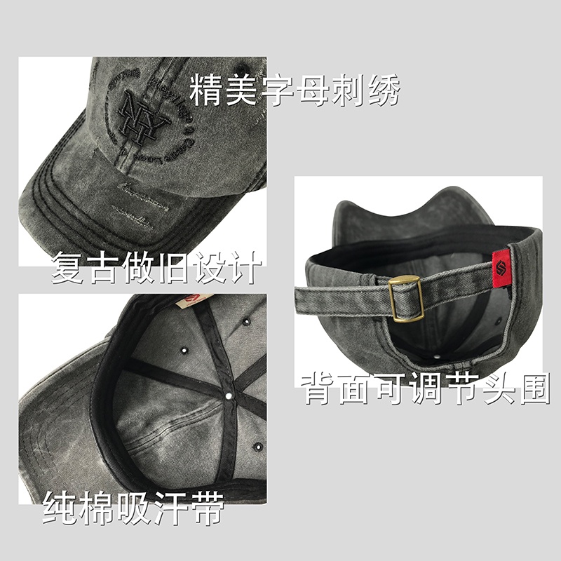 Mũ Lưỡi Trai Thêu Chữ Phong Cách Hàn Quốc Thời Trang Cho Nữ