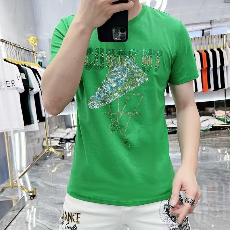 Áo Thun Tay Ngắn Cổ Tròn Thời Trang Phong Cách Nhật Bản Cho Nam