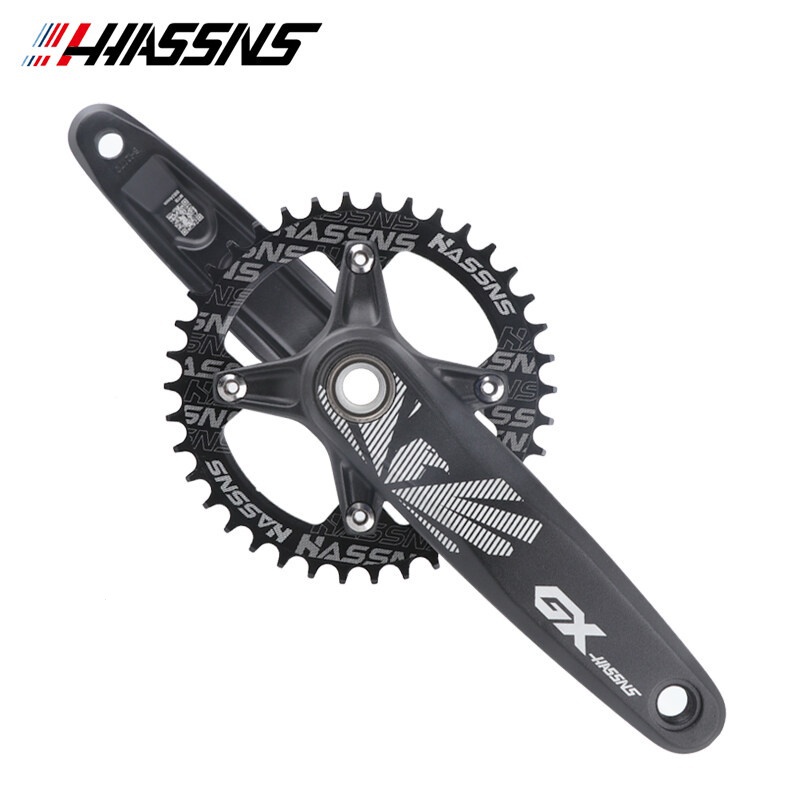 Trục Quay Bằng Hợp Kim Nhôm HASSNS GXP 170 / 175mm 104BCD 30T 32T 34T 36T 38T