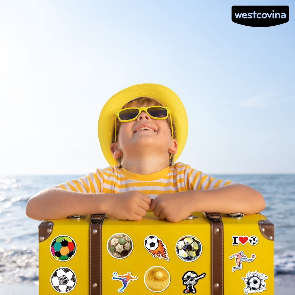 [WSTN]✎Bộ 50 Miếng Dán Họa Tiết Hoạt Hình Graffiti Chống Thấm Nước Độc Đáo Trang Trí Nhà Cửa DIY