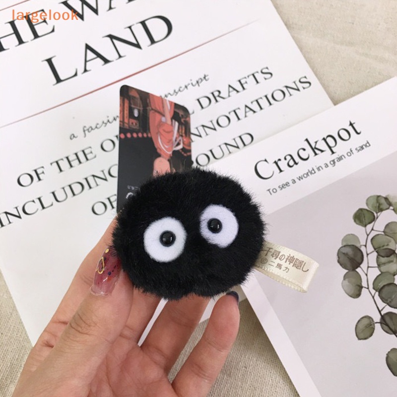 [Biglook] Móc Khóa Hình Búp Bê Hoạt Hình Spirited Away Nhồi Bông Mềm Mại Dễ Thương Trang Sức Đi Học