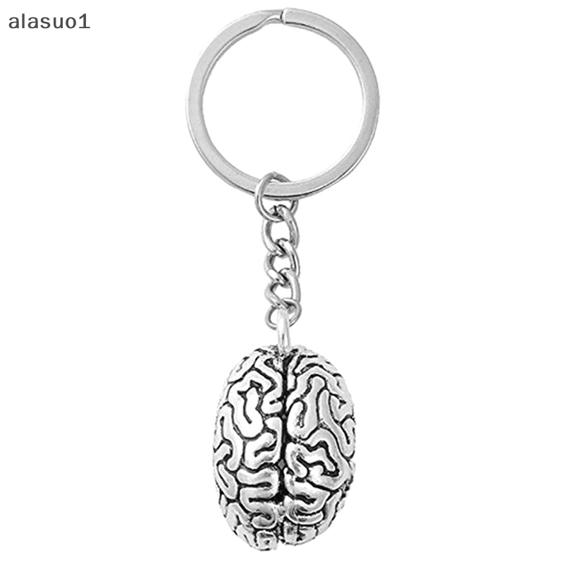 Móc Khóa Hình Bộ Não 3D Phong Cách Vintage Cho Bác Sĩ