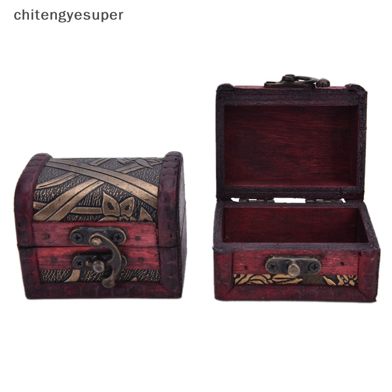 1 Hộp Quà Đựng Trang Sức Phong Cách Vintage