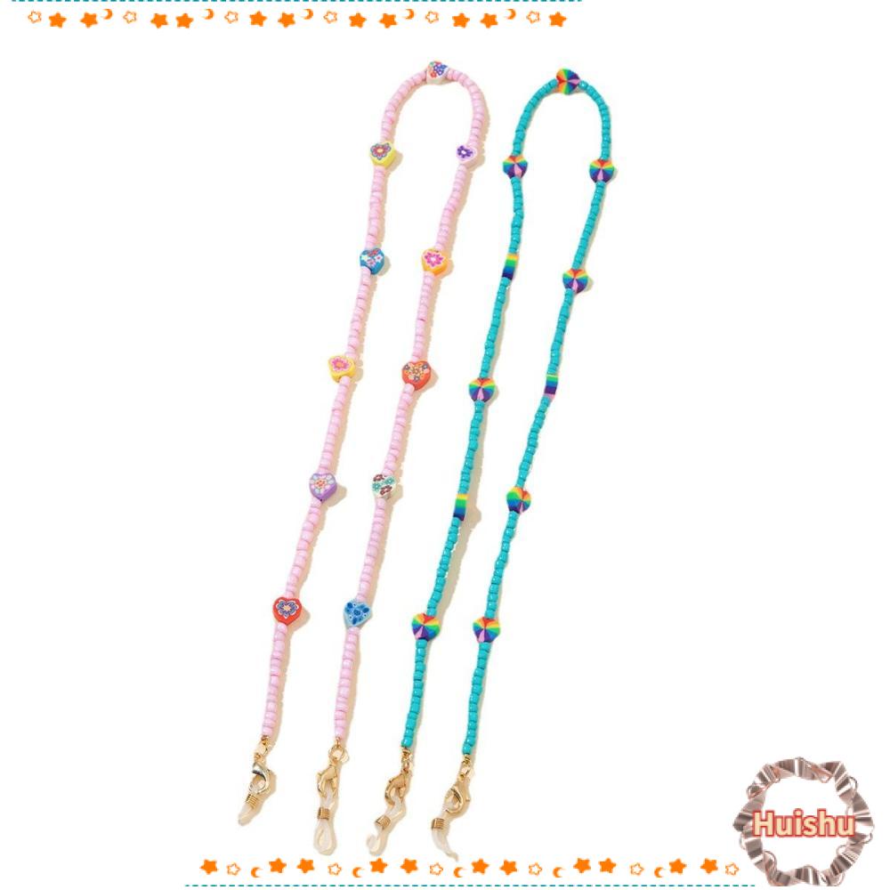 HS Dây Đeo Mắt Kính Mềm Mại Nhiều Màu Sắc