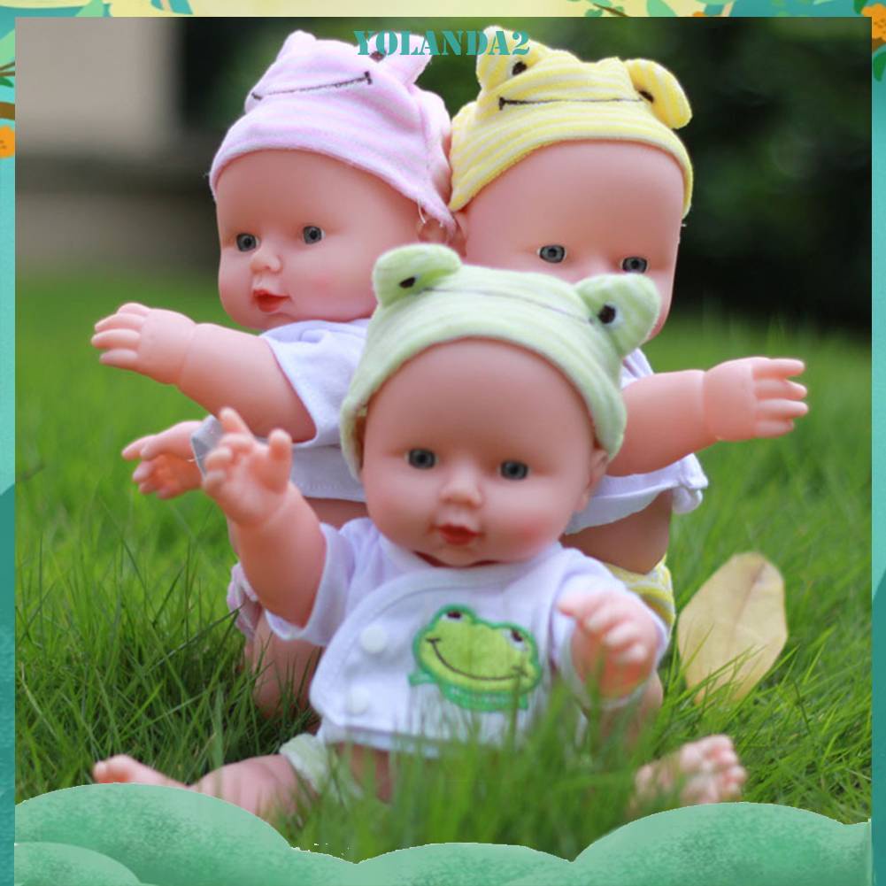 Búp Bê 3D Bằng PVC Mềm Co Giãn Dành Cho Bé 30cm