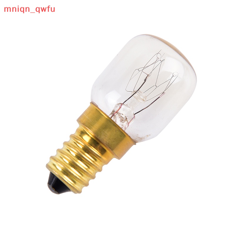 1 bóng đèn Lò nướng màu trắng ấm E14 15W/25W Đèn chịu nhiệt 220-230V mới