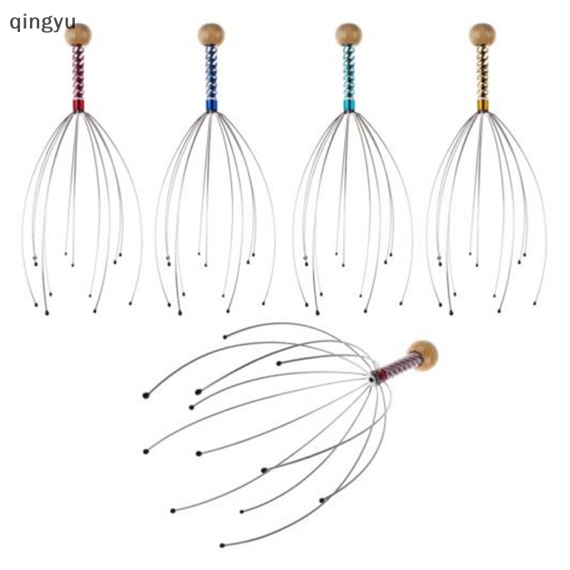 Qingyu Dụng Cụ Mát Xa Cổ Hình Bạch Tuộc Thời Trang Giúp Giảm Căng Thẳng