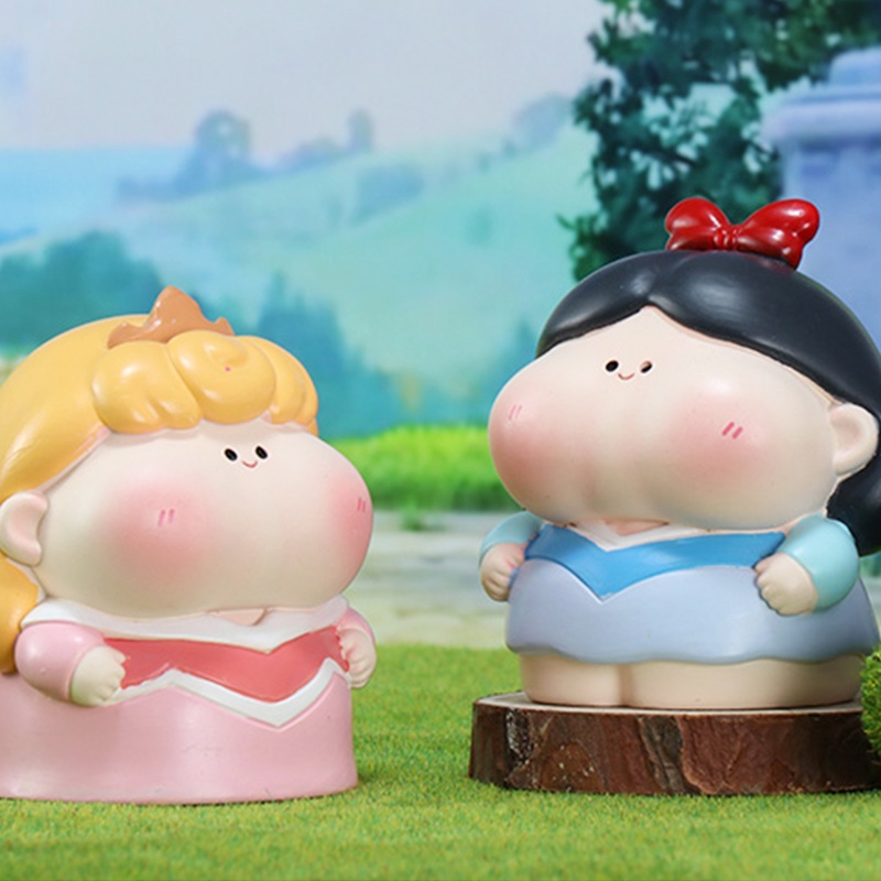 Búp Bê Công Chúa Chubby Dudu Hoạt Hình Siêu Dễ Thương Dùng Trang Trí Xe Hơi