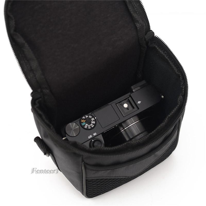 Túi Đựng Máy Ảnh Đeo Chéo Vai Bằng Nylon Chống Thấm Nước Thoáng Khí Tiện Dụng Cho Leo Núi DSLR Slr