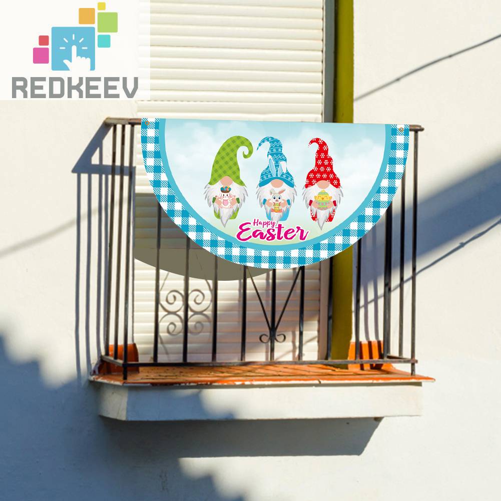 Cờ Trang Trí Hình Thỏ Hoạt Hình Chống Thấm Nước