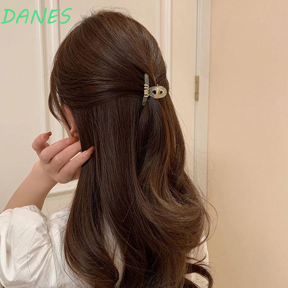 DANES Kẹp Tóc Càng Cua Hình Cá Mập Đơn Giản Ngọt Ngào Thời Trang Cho Nữ