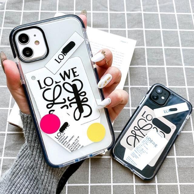 Ốp Điện Thoại Trong Suốt Họa Tiết Nhãn Dán Độc Đáo Cho Iphone 78p 13 proxsmax x xriPhone12 11 UGZS