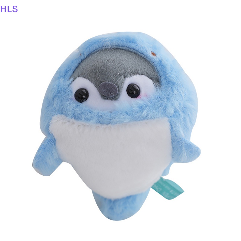 1 Móc Khóa Hình Chim Cánh Cụt Nhồi Bông Dễ Thương