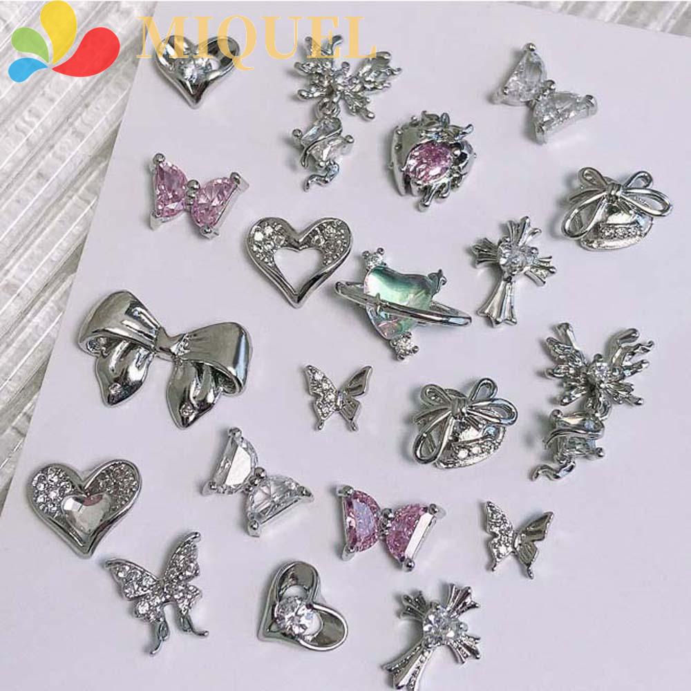 MIQUEL Phụ Kiện Đá Đính Trang Trí Móng Tay Sang Trọng