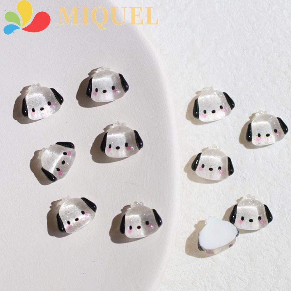 MIQUEL Set 10 Phụ Kiện Trang Trí Móng Nghệ Thuật Hình Cinnamoroll Dễ Thương