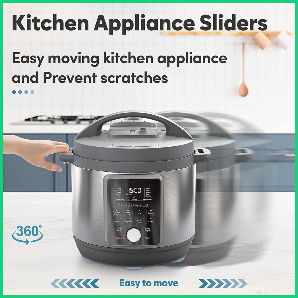 Set 4 Miếng Đệm Chân Đồ Nội Thất Hình Tròn Tự Dính Tiện Dụng