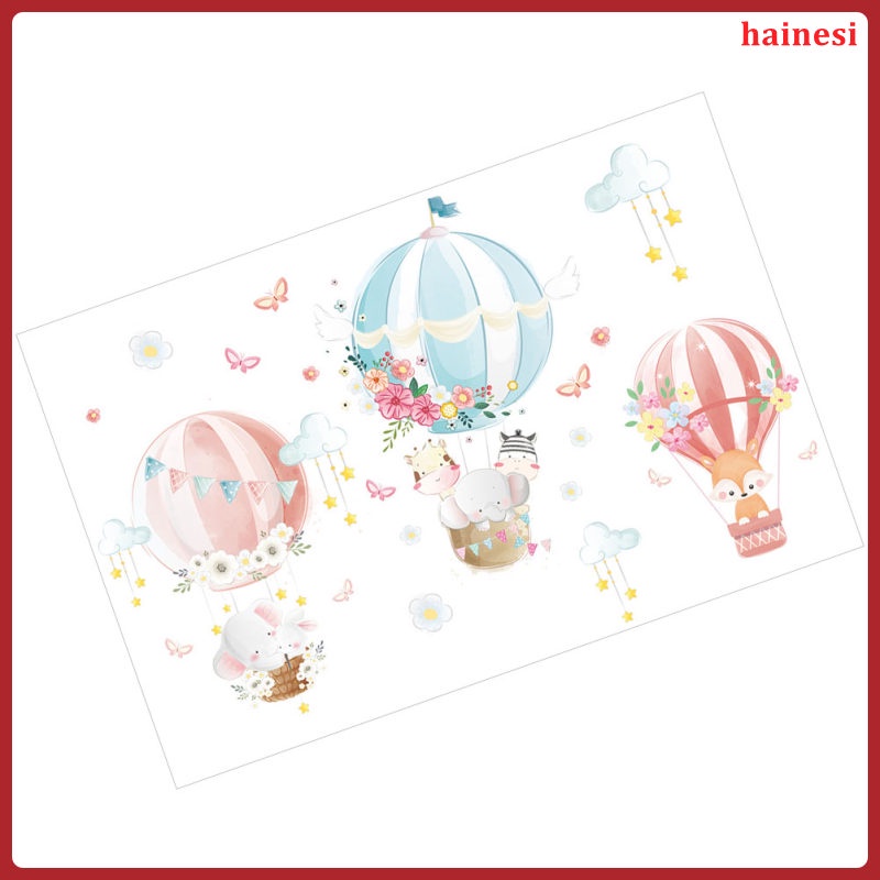 Miếng Dán Trang Trí Tường / Cửa Sổ Phòng Bé Trai Thiết Kế Dễ Thương