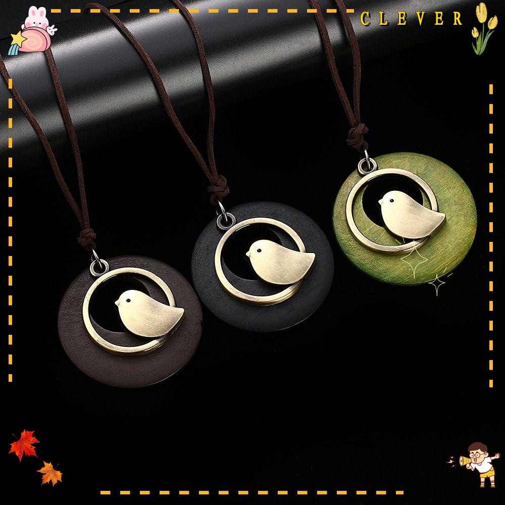 CLEVER Vòng cổ Mặt Chim Phong Cách Bohemian