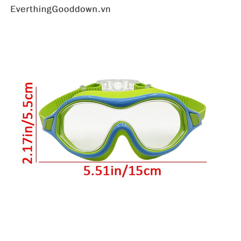 Everthinggooddown 1 Kính Bơi Chuyên Nghiệp Bằng Silicon Chống Xốp Chống Chảy Xệ Cho Người Lớn vn