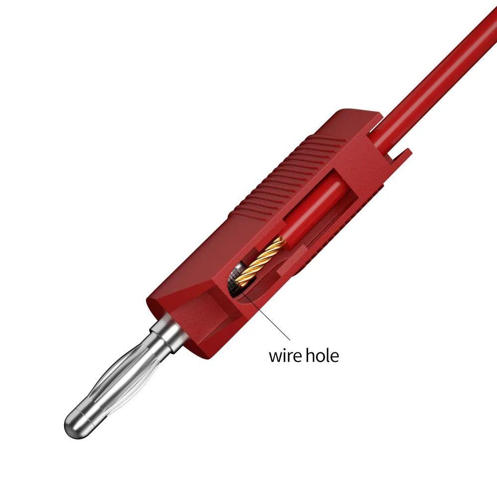 CHOOKEY Phích Cắm Chuối Mạ Niken 4MM 4MM 4MM DIY Mới