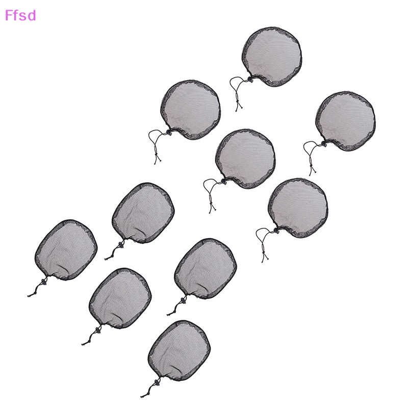 Bộ 5 Mũ Lưới Làm Tóc Giả / Tóc Đuôi Ngựa Co Giãn {Ffsd} Bán Chạy