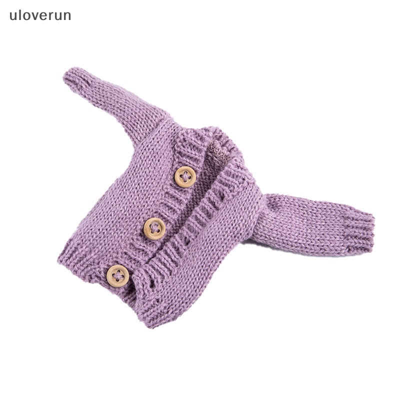 Áo Khoác Len Dệt Kim Ấm Áp Dành Cho Búp Bê BJD 1 / 6 26-30cm