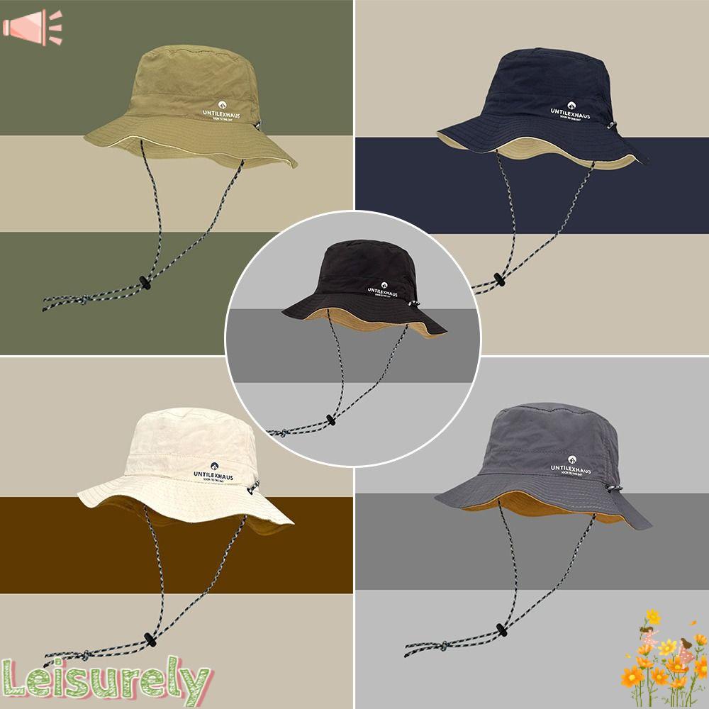 LEILY Nón Tai Bèo Vành Tròn Họa Tiết Rằn Ri Bằng Polyester Màu Sắc Ngọt Ngào Thời Trang