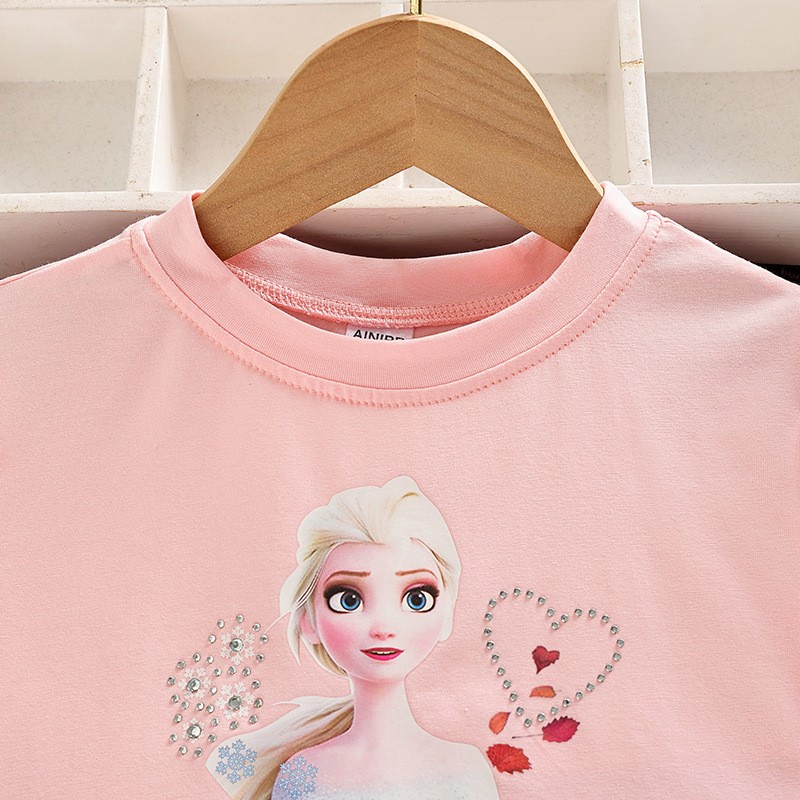 Trẻ em cô gái váy công chúa váy trẻ em cotton sequins váy trẻ em cô gái thời trang quần áo trẻ em mặc