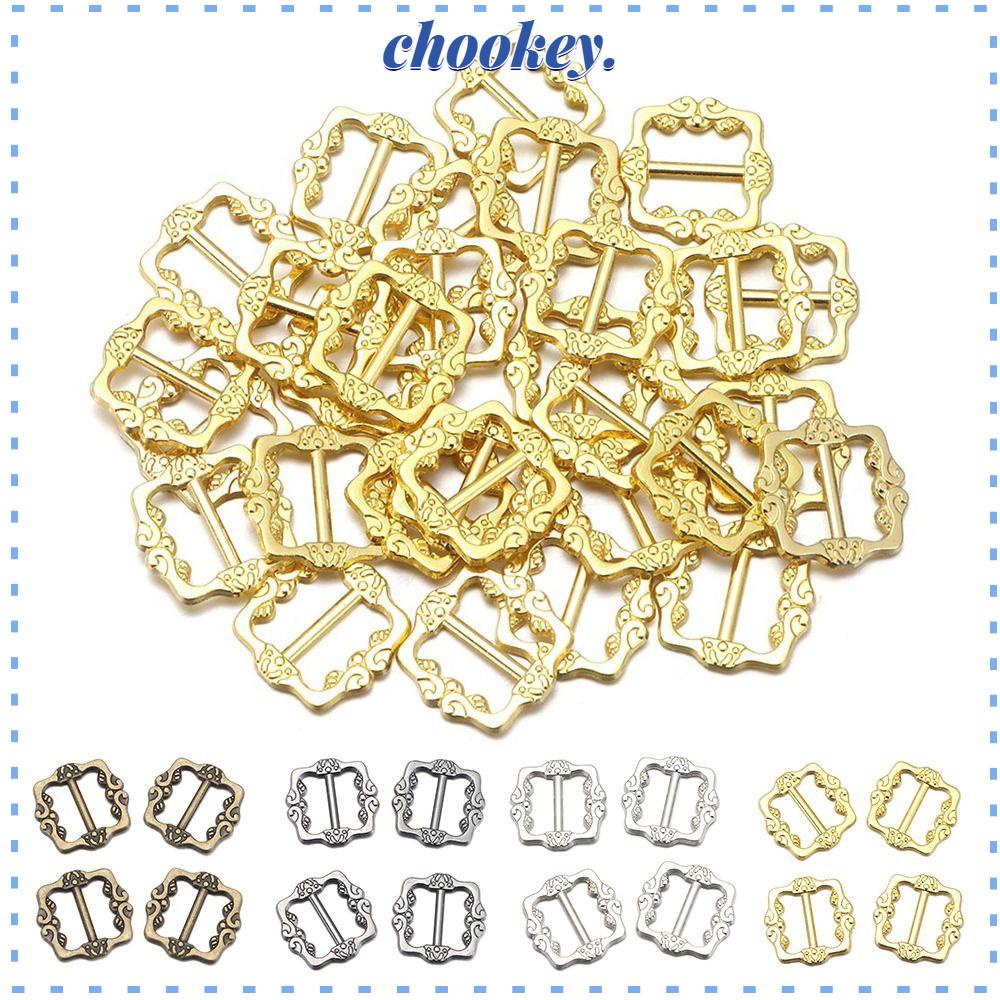 CHOOKEY Set 30 Khóa Ba Cạnh Chất Lượng Cao Cho Búp Bê 4 Màu