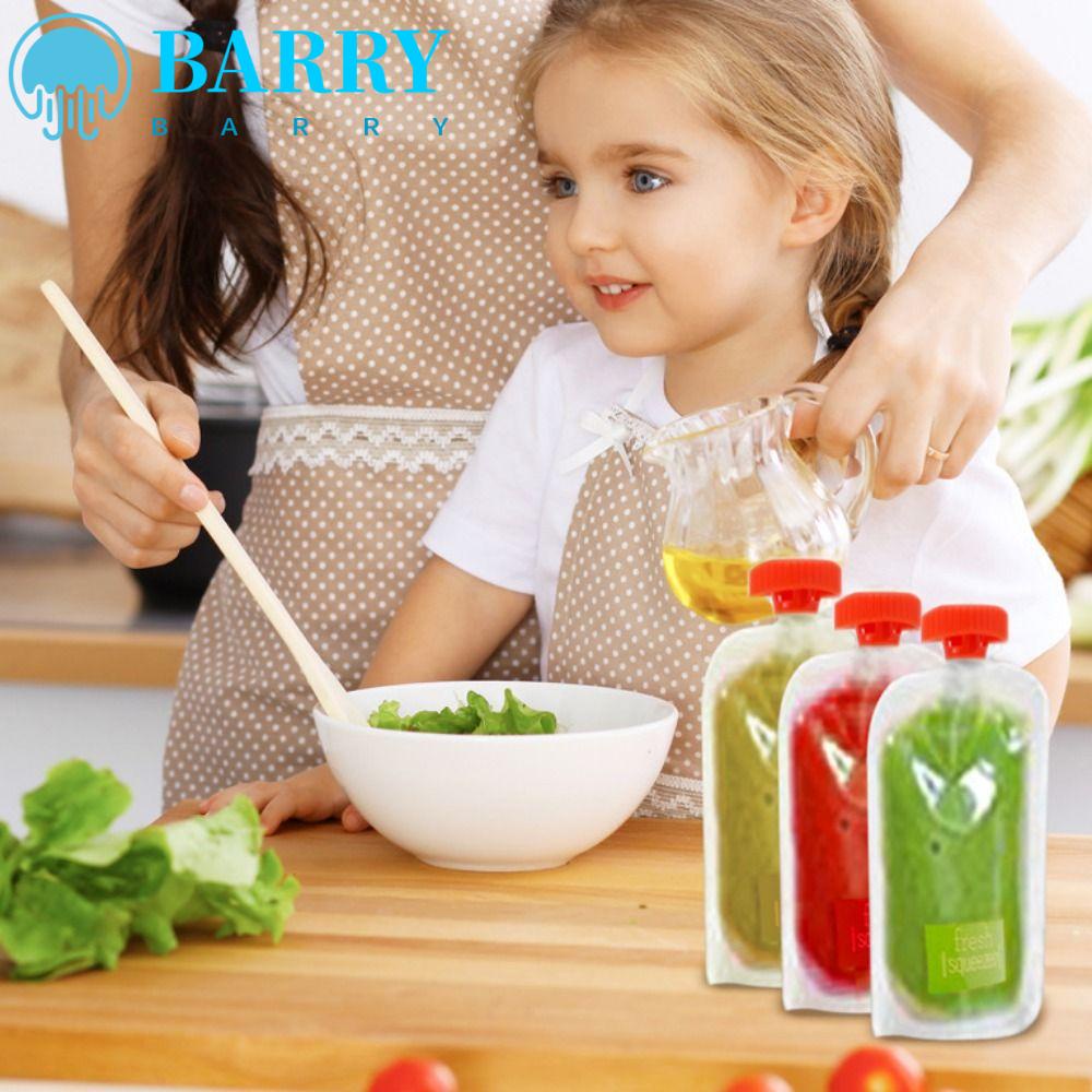 BARRY Túi Đựng Thực Phẩm Siêu Nhẹ Có Thể Tái Sử Dụng Cho Bé