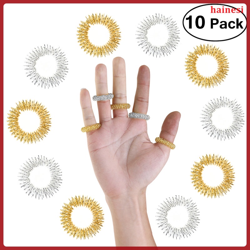 Bộ Nhẫn Bấm Huyệt Mát Xa hainesi.vn