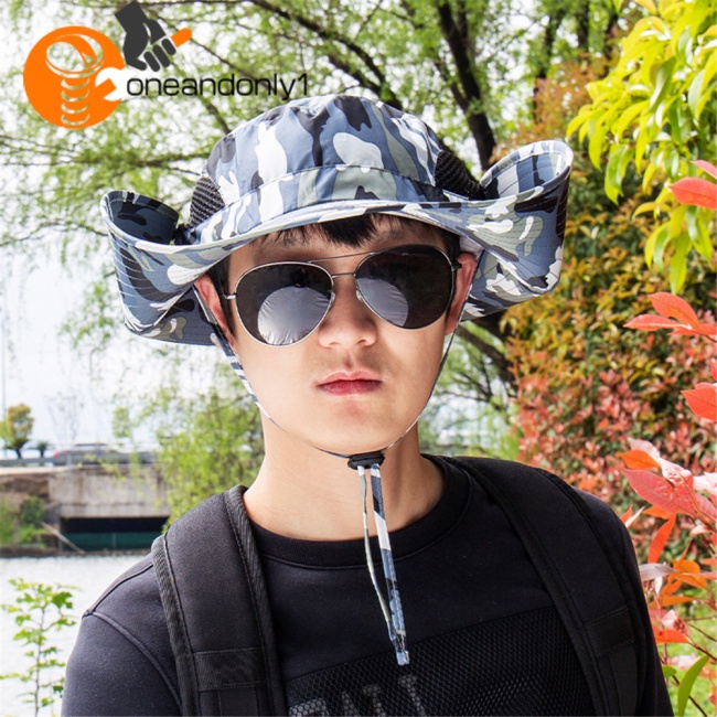 Mũ Tai Bèo Rộng Vành Phối Lưới Nhanh Khô Thời Trang Đi Biển