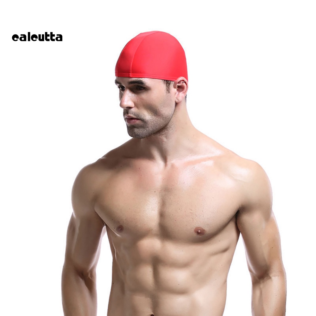 Mũ Bơi Nylon Thoáng Khí Chống Thấm Nước Màu Sắc Đơn Giản